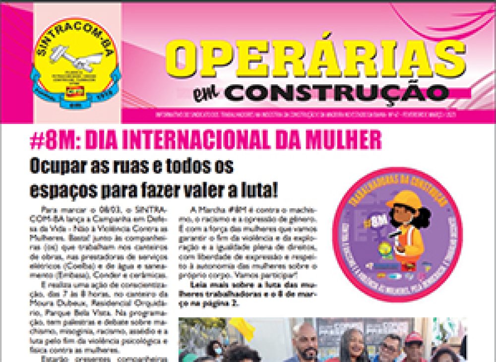 Jornal OPERÁRIAS EM CONSTRUÇÃO – Nº 47