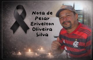 Nota de Pesar pelo falecimento de Erivelton Oliveira Silva