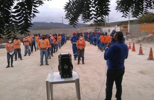 SINTRACOM-BA no DDS da empresa TPL, em Jacobina